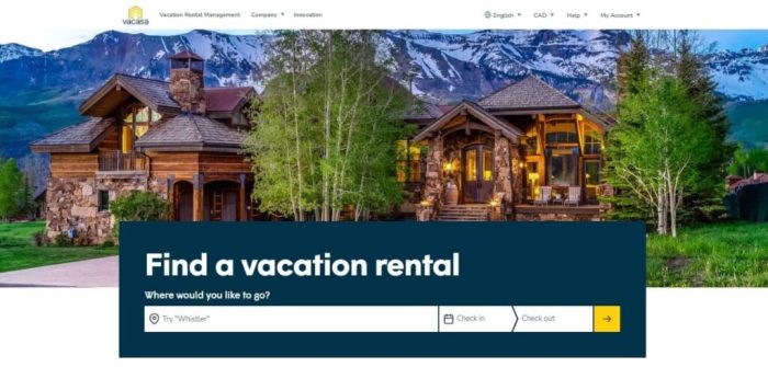 Short term rental companies