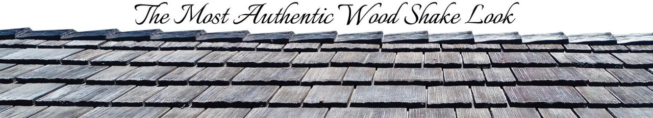 Natural cedar shake siding