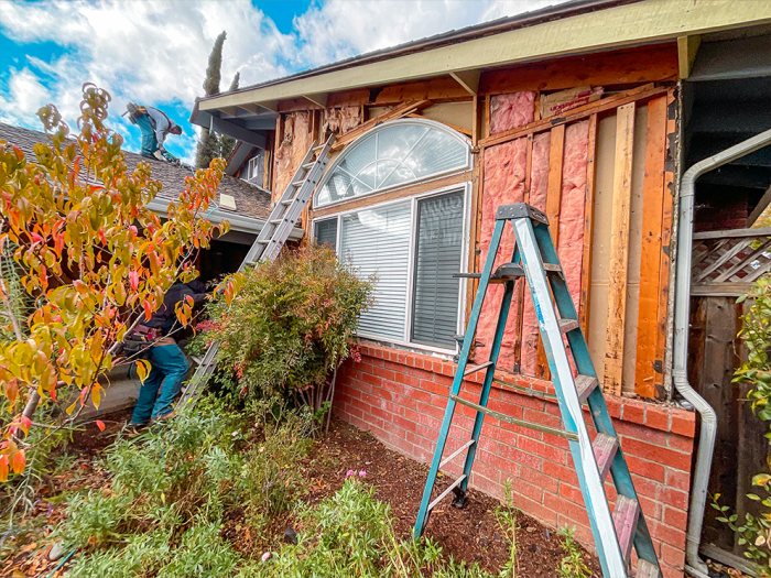 Stucco over siding