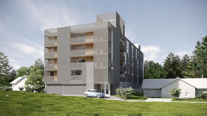 Shoreline apartments